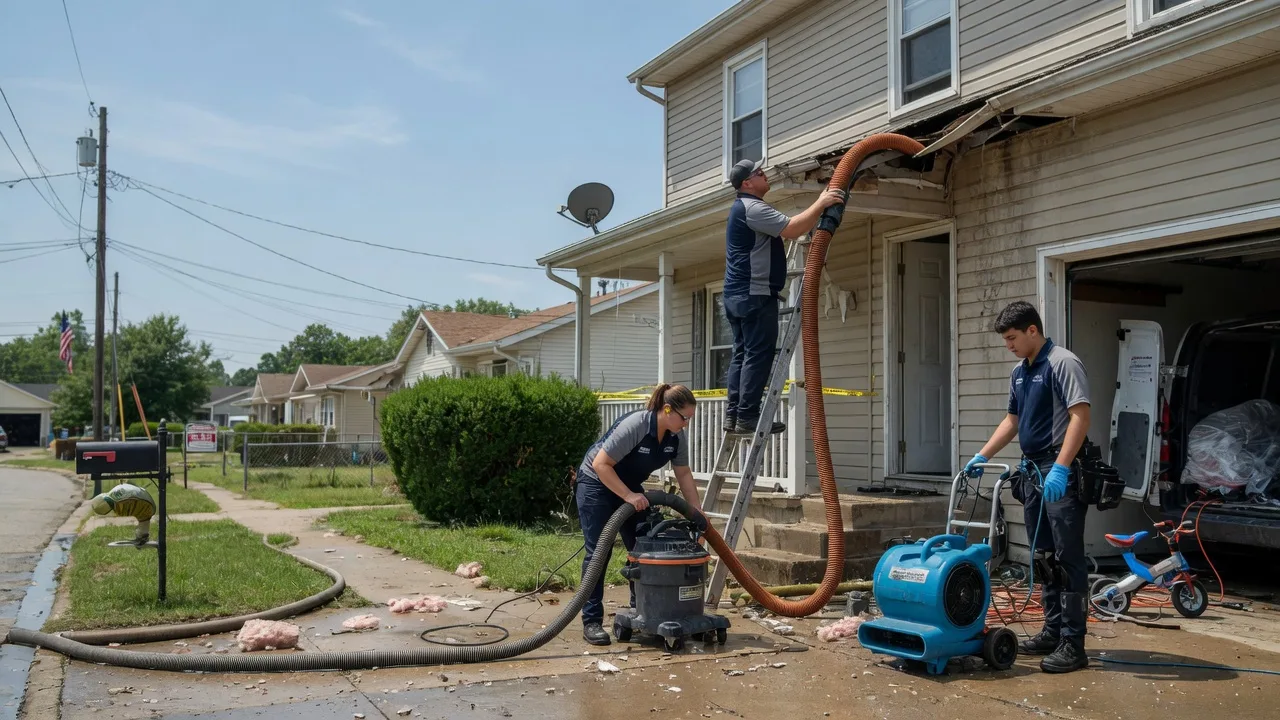 Water Damage Restoration in Greentop, MO near me